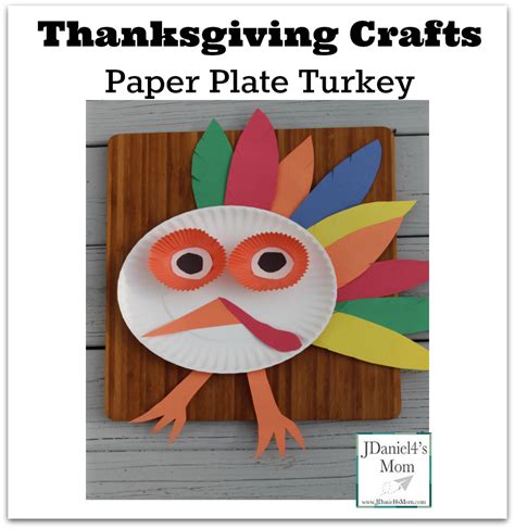 Thanksgiving Crafts Paper Plate Turkey