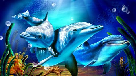 Die 60 Besten Delfine Hintergrundbilder