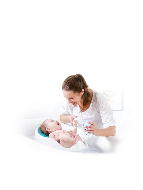 Use the other hand to gently swish the water over your baby without. Angelcare Soft Baby Bath Support at John Lewis & Partners