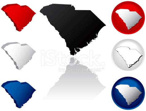 State Of South Carolina Icons Stock Photo Royalty Free Freeimages