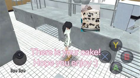 Bake A Cake With Teacher Ayano Yandere Simulator Youtube