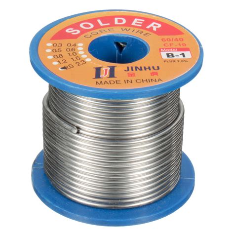 500g 2mm 6040 Flux 20 Solder Wire Solder Wire Tin Lead Flux Roll