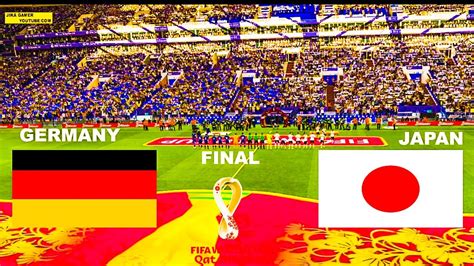 Pes Germany Vs Japan Final Fifa World Cup 2022 Qatar Full Match