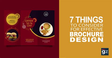 7 Things To Consider For An Effective Brochure Design Brochure