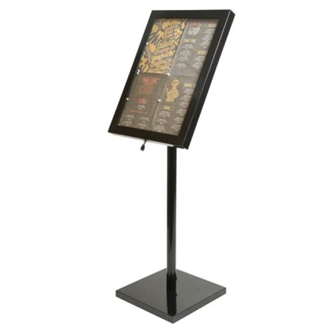 Freestanding Outdoor Illuminated A2 Menu Display Stand