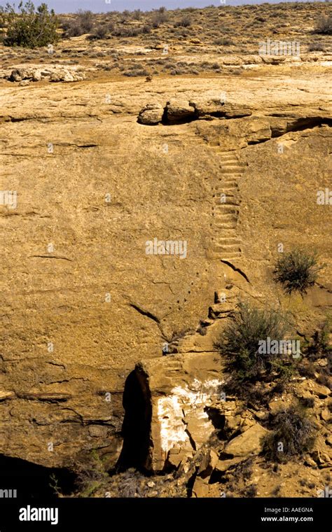 Chaco Culture National Historical Park Prehistoric Jackson Stairway