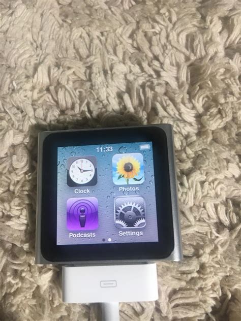 Apple Ipod Nano 6th Generation Silver 8gb In Bridge Of Don