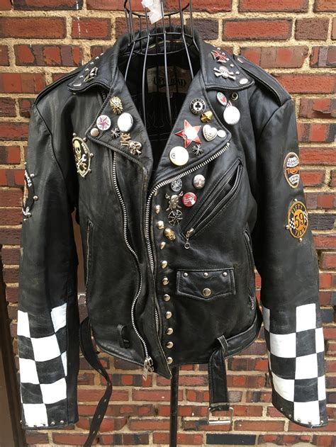 Leather Jacket Custom Rocker Leather Jacket Men Custom Leather