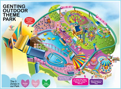 Perched atop the genting highlands, almost 6,500 feet (2,000 meters) the park's first world indoor area offers various rides within themed zones, each named after famous cities and landmarks around the world. Fun N Delicious : Fun @ Genting Highlands
