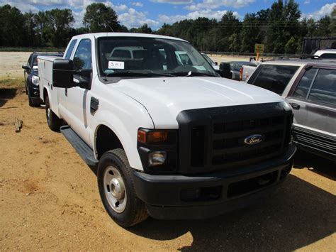 2008 Ford F250 Service Truck Vinsn1fd5x21508ed63211 4x4 Extended
