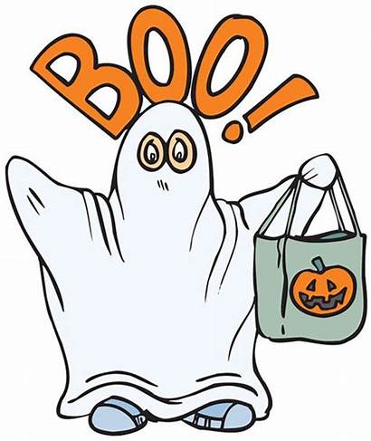 Ghost Halloween Happy Clipart Ghosts Boo Stokes