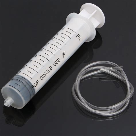 100 ml Plastic Reusable Syringe For Measuring Nutrient Sterile Tube Pipe db