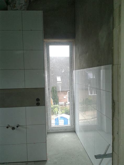 Jeder vorhang bringt ein stück dekoration ins badezimmer, verschönert die wände und den restlichen raum gleich mit. Unser Abenteuer - Hausbau 2013/2014: T-Wand im Badezimmer