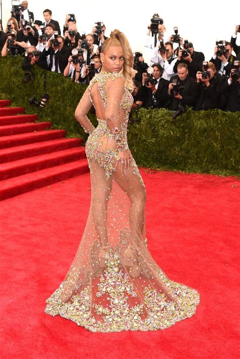 Beyonce Wows In Nearly Naked Dress As She Shows Off Her Flawless Figure At The Met Gala Mirror