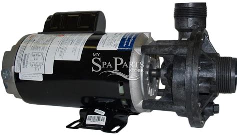 Caldera Spa Jet Pump 15 Hp 2 Speed 120v Fmhp 48 Frame Side Discharge 15 Inch Plumbing