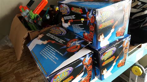 Nerf has been around for 40 years (the first product was a small foam ball), and foam ballistics have. BOX OF NERF GUNS AND TOYS