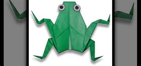 How To Make A 3d Origami Frog For Origami Beginners Origami