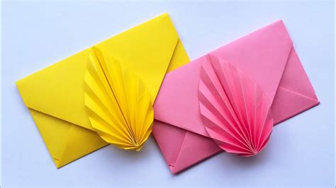 Learn How To Make Envelope Without Glue Tape And Scissors At Home