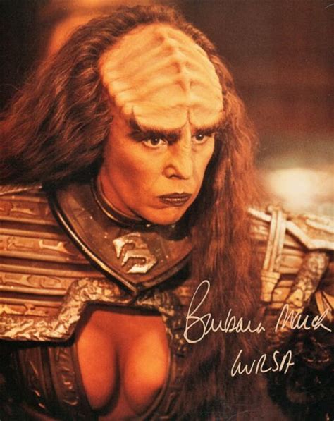 Barbara March Lursa Star Trek Tng 8x10 Autographed Signed Photo Ebay