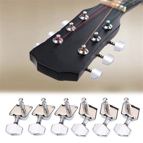 Faginey Tuning Pegs Acoustic Guitar Pegs3r 3l Semiclosed Metal
