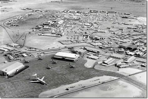 Sharjah Airport 1969 The Garrison At The Back Of The Then Raf Airport