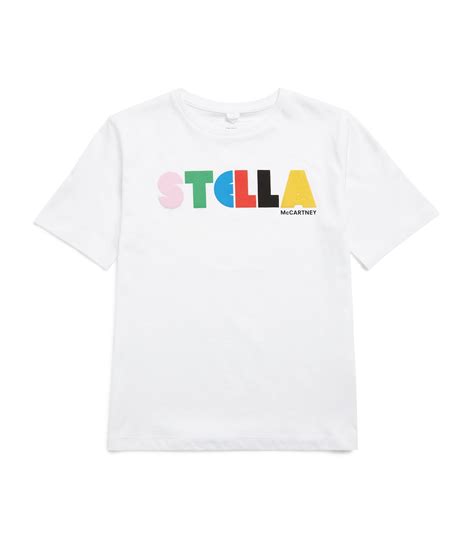 Stella Mccartney Kids Bold Logo T Shirt 3 14 Years Harrods Us