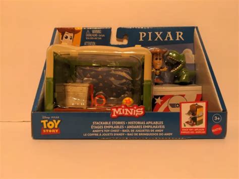 Disney Pixar Minis Toy Story Andys Room Toy Chest Stackable Stories