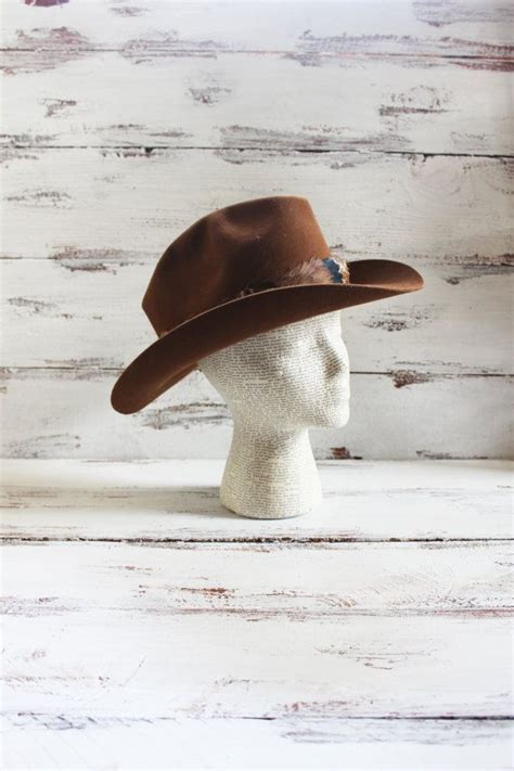 Vintage Resistol Mens Cowboy Hat Vintage Hat Cowboy Etsy