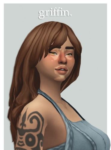 Simcrush‘s Griffin Hair Recolors At Cowplant Pizza Sims 4 Updates