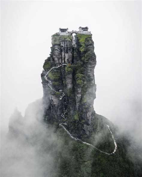 Fanjingshan Is One Of Five Lesser Known Sacred Buddhist Mountains In