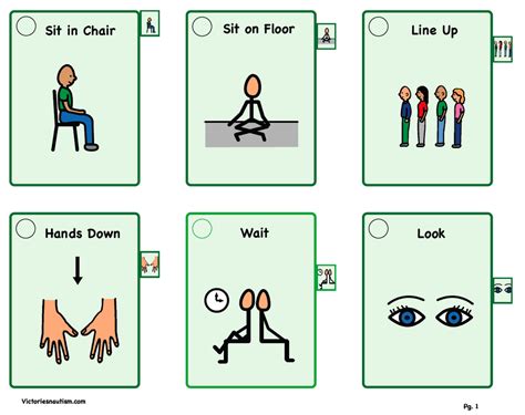 Picture Autism Visuals Asd Classroom Visual Supports Autism