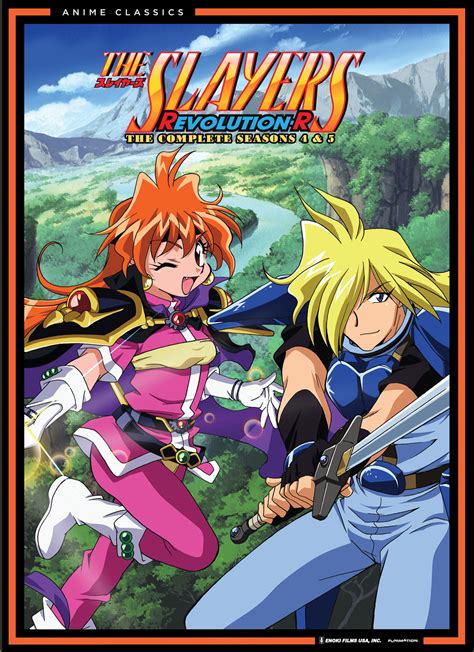 The Slayers Revolution R The Complete Seasons 4 And 5 4 Discs Dvd