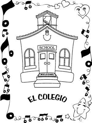 Imagenes De Mi Colegio Para Colorear Ierlaflorestamaceo Edu