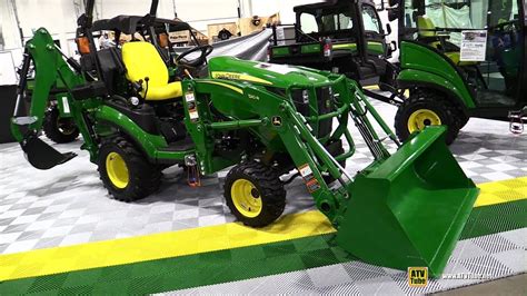 2020 John Deere 1025r Compact Utility Tractor With Loader And Backhoe