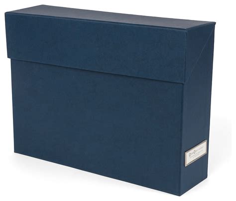 Lovisa Letter Size File Box Includes 12 Files Contemporary Storage