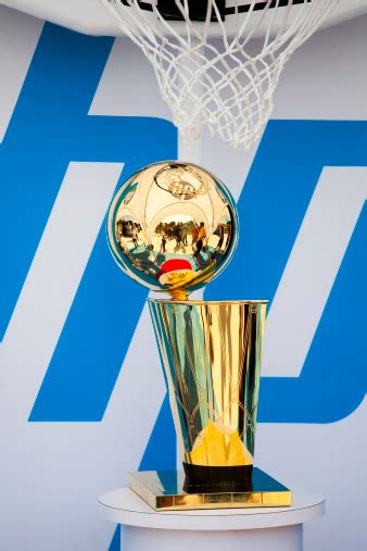 Nba Larry Obrien Championship Trophy Stock Photo Download Image Now