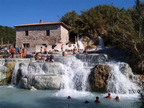 Visit The Heavenly Looking Saturnia Hot Springs Tuscany Guide