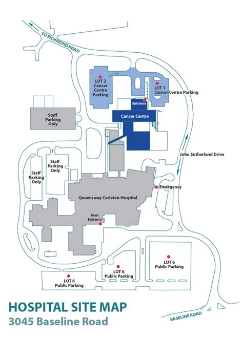Ottawa Hospital General Campus Map Topographic Map World