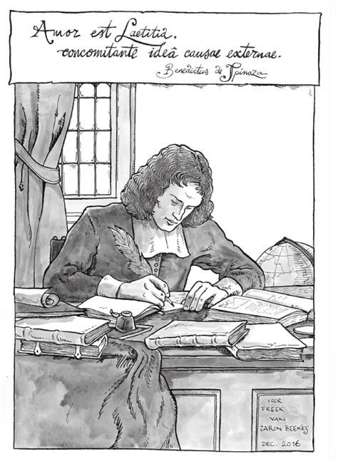 Spinoza In Freek Rafijns Commissions Comic Art Gallery Room