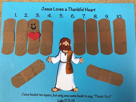 Jesus Heals The 10 Lepers Lesson Craft Artofit