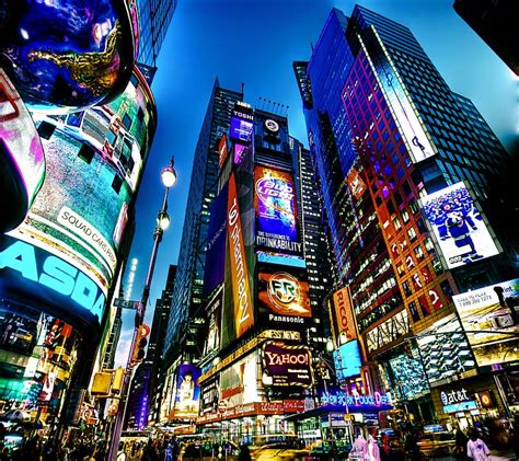 Time Square New York Hd Phone Wallpaper Peakpx