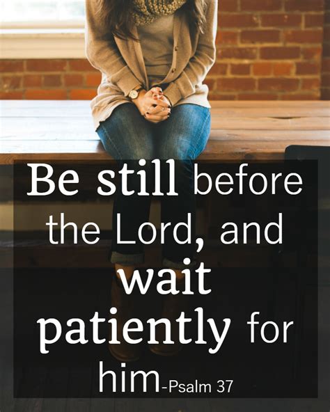 31 Days Of Bible Verses About Patience Psalm 377 9 The
