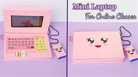 How To Make Toy Laptop Phone Holder With Paperfor Online Classdiy