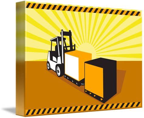 Forklift clipart logistics, Forklift logistics Transparent ...