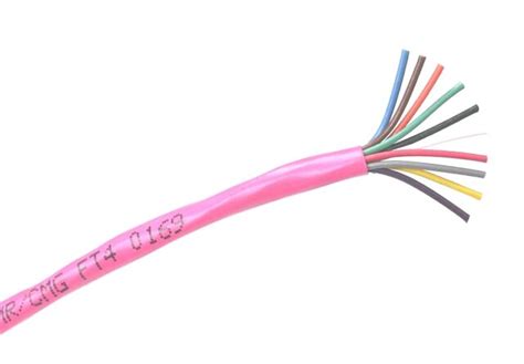 25 Anicom 5170 Pink 10 Conductor 22 Gauge Unshielded Cable 10c 22awg