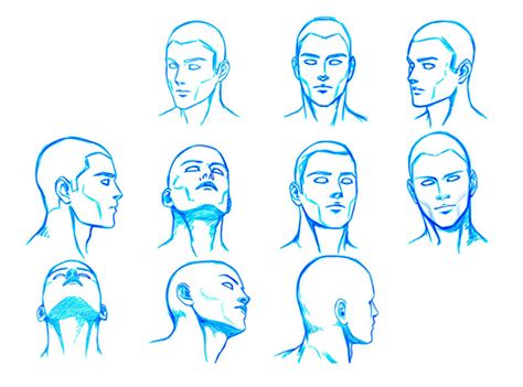 Face Positions Drawing At Getdrawings Free Download