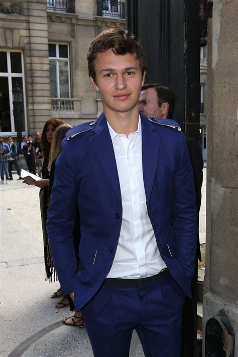 Ansel Elgort Makes A Rare Public Appearance With His Girlfriend Ansel