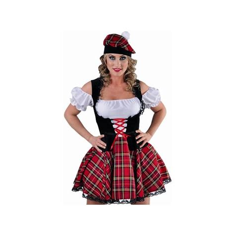 Achetez en ligne les costumes d'élites, classe et digne de vous. Déguisement écossaise femme luxe : Déguisements écossais ...