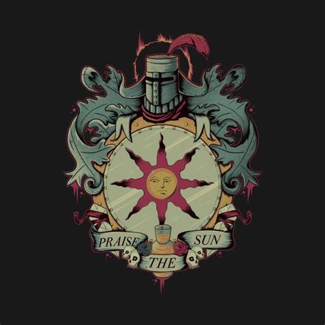 Crest Of Solaire T Shirt Dark Souls T Shirt Is 11 Today At Teefury