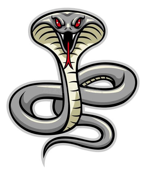 Clipart King Cobra Snake King Cobra Mascot Template Design Vector My
